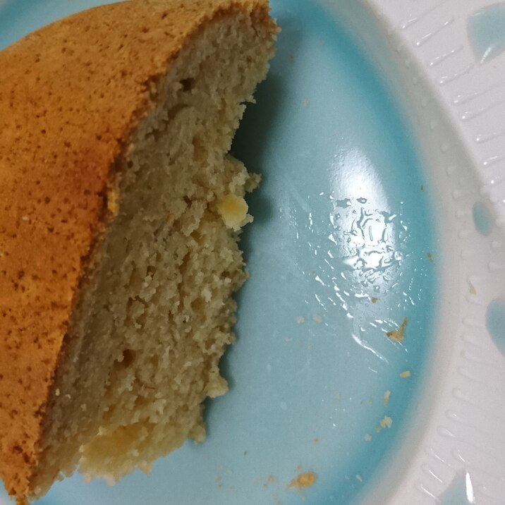 卵なしで簡単☆炊飯器ではちみつバナナケーキ